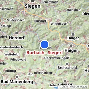 Kartenvorschau Burbach - Siegerl