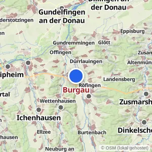 Kartenvorschau Burgau