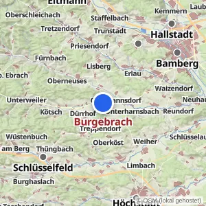 Kartenvorschau Burgebrach