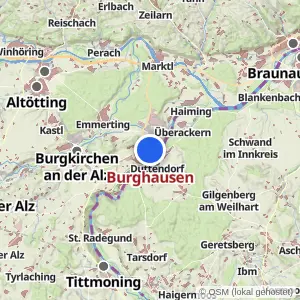 Kartenvorschau Burghausen