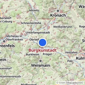 Kartenvorschau Burgkunstadt
