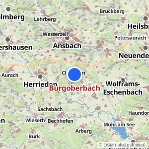 Kartenvorschau Burgoberbach