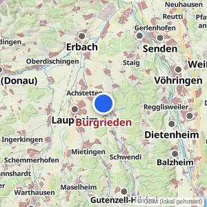 Kartenvorschau Burgrieden