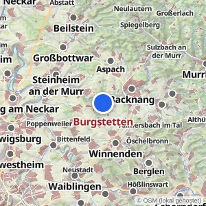 Kartenvorschau Burgstetten