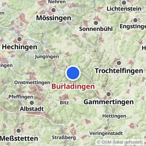 Kartenvorschau Burladingen