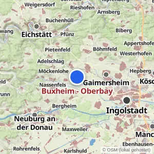 Kartenvorschau Buxheim - Oberbay