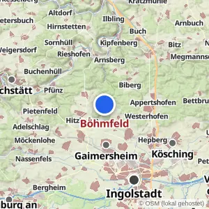 Kartenvorschau Böhmfeld