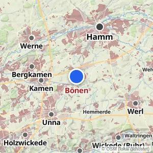 Kartenvorschau Bönen