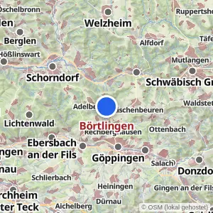 Kartenvorschau Börtlingen