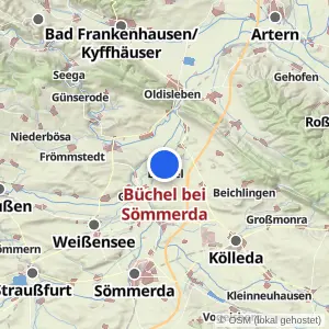 Kartenvorschau Büchel bei Sömmerda