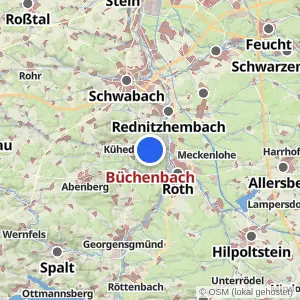 Kartenvorschau Büchenbach