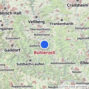 Kartenvorschau Bühlerzell