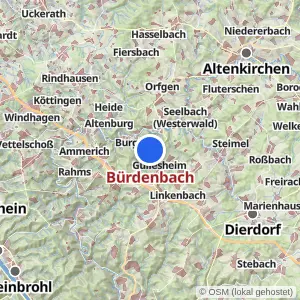Kartenvorschau Bürdenbach