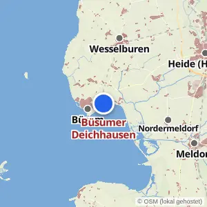 Kartenvorschau Büsumer Deichhausen