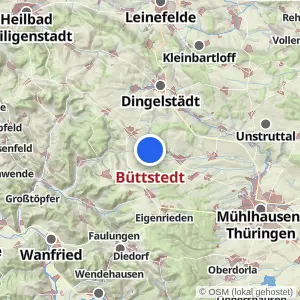 Kartenvorschau Büttstedt