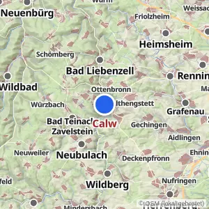 Kartenvorschau Calw
