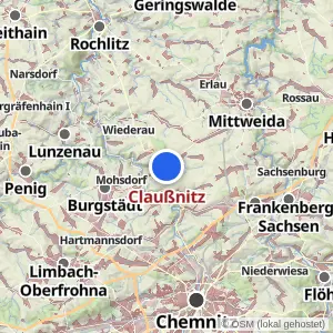 Kartenvorschau Claußnitz