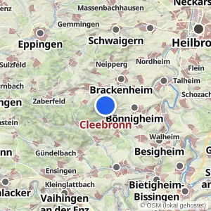Kartenvorschau Cleebronn