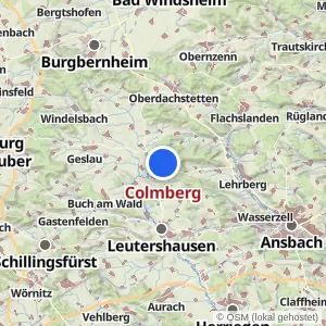 Kartenvorschau Colmberg