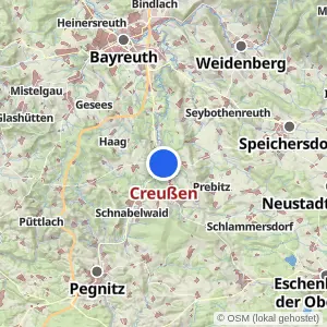Kartenvorschau Creußen