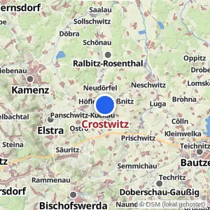 Kartenvorschau Crostwitz