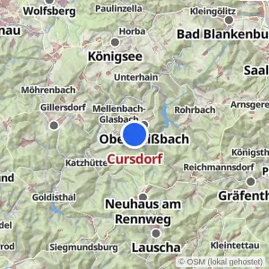 Kartenvorschau Cursdorf