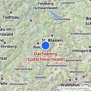 Kartenvorschau Dachsberg (Südschwarzwald)