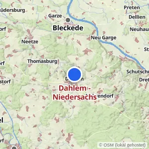 Kartenvorschau Dahlem - Niedersachs