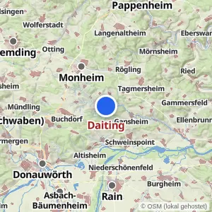 Kartenvorschau Daiting