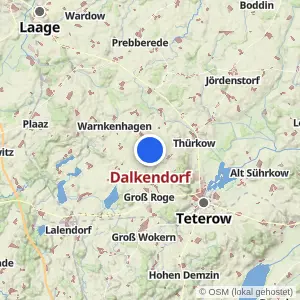 Kartenvorschau Dalkendorf