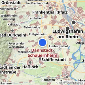 Kartenvorschau Dannstadt-Schauernheim