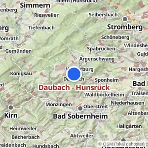 Kartenvorschau Daubach - Hunsrück
