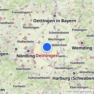 Kartenvorschau Deiningen