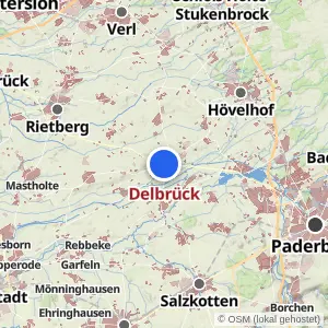Kartenvorschau Delbrück