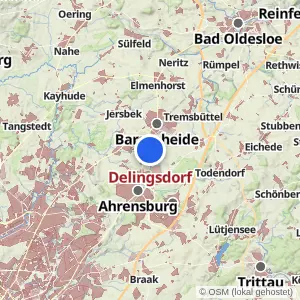Kartenvorschau Delingsdorf