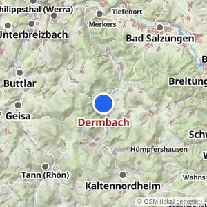 Kartenvorschau Dermbach