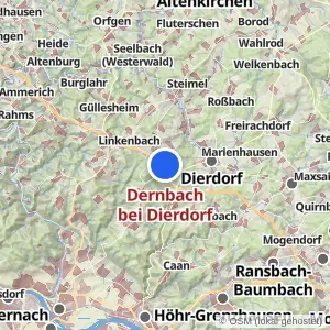 Kartenvorschau Dernbach bei Dierdorf