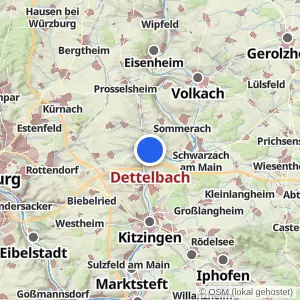Kartenvorschau Dettelbach