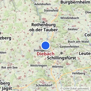 Kartenvorschau Diebach