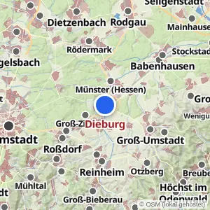 Kartenvorschau Dieburg
