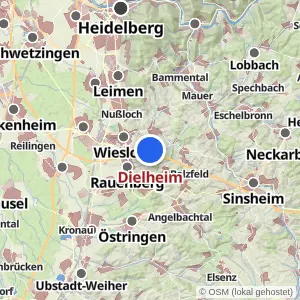 Kartenvorschau Dielheim