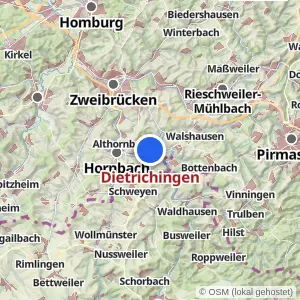 Kartenvorschau Dietrichingen