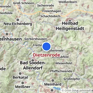 Kartenvorschau Dietzenrode