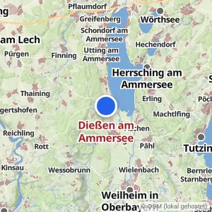 Kartenvorschau Dießen am Ammersee