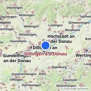 Kartenvorschau Dillingen a.d.Donau