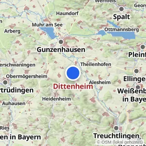 Kartenvorschau Dittenheim