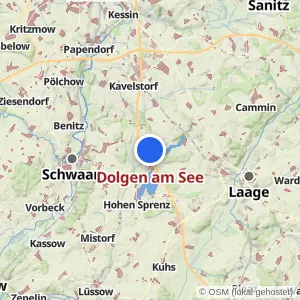 Kartenvorschau Dolgen am See