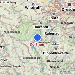 Kartenvorschau Dorfhain