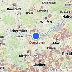 Kartenvorschau Dorsten