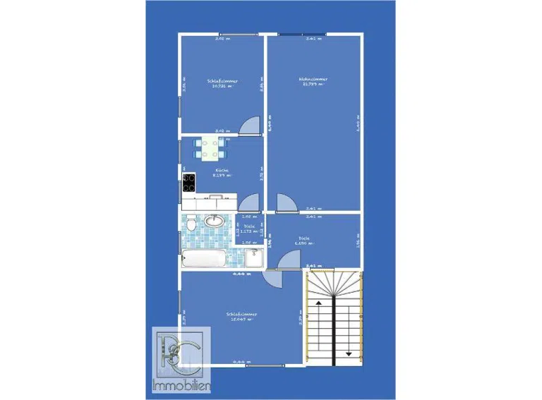 Grundriss Obergeschoss